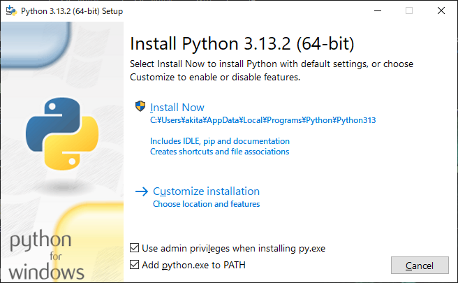 1 Python 3.13.2 (64-bit) Setup - Install Python 3.13.2 (64-bit).png